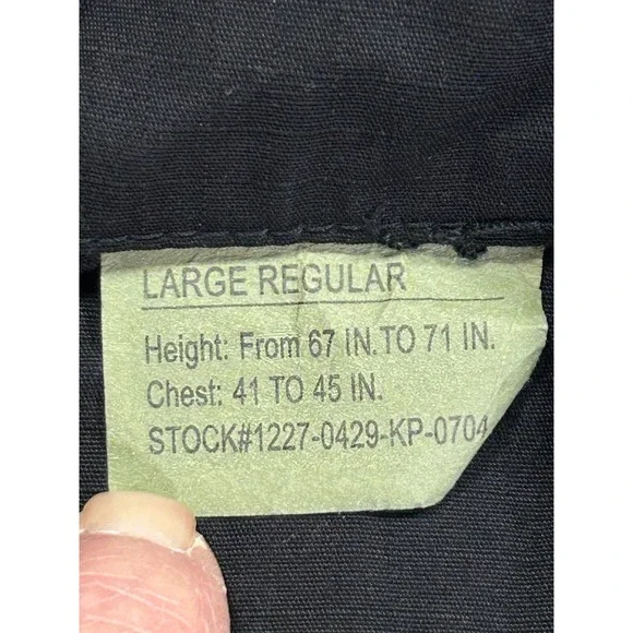 ROTHCO ULTRA FORCE Men's Large Jacket Tactical Cargo Pocket Military Style - Picture 4 of 6